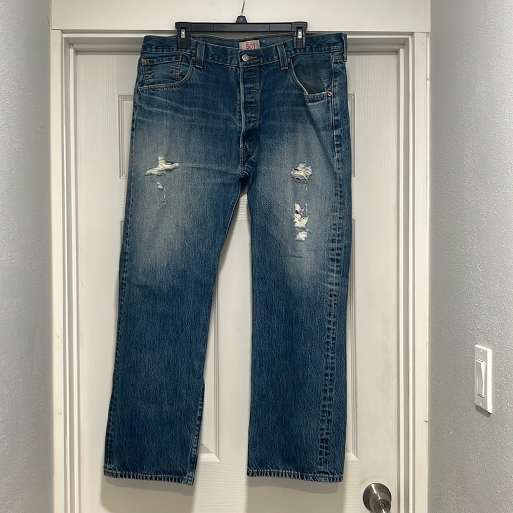 Vintage 501’s Men’s 38/30, made in Mexico.